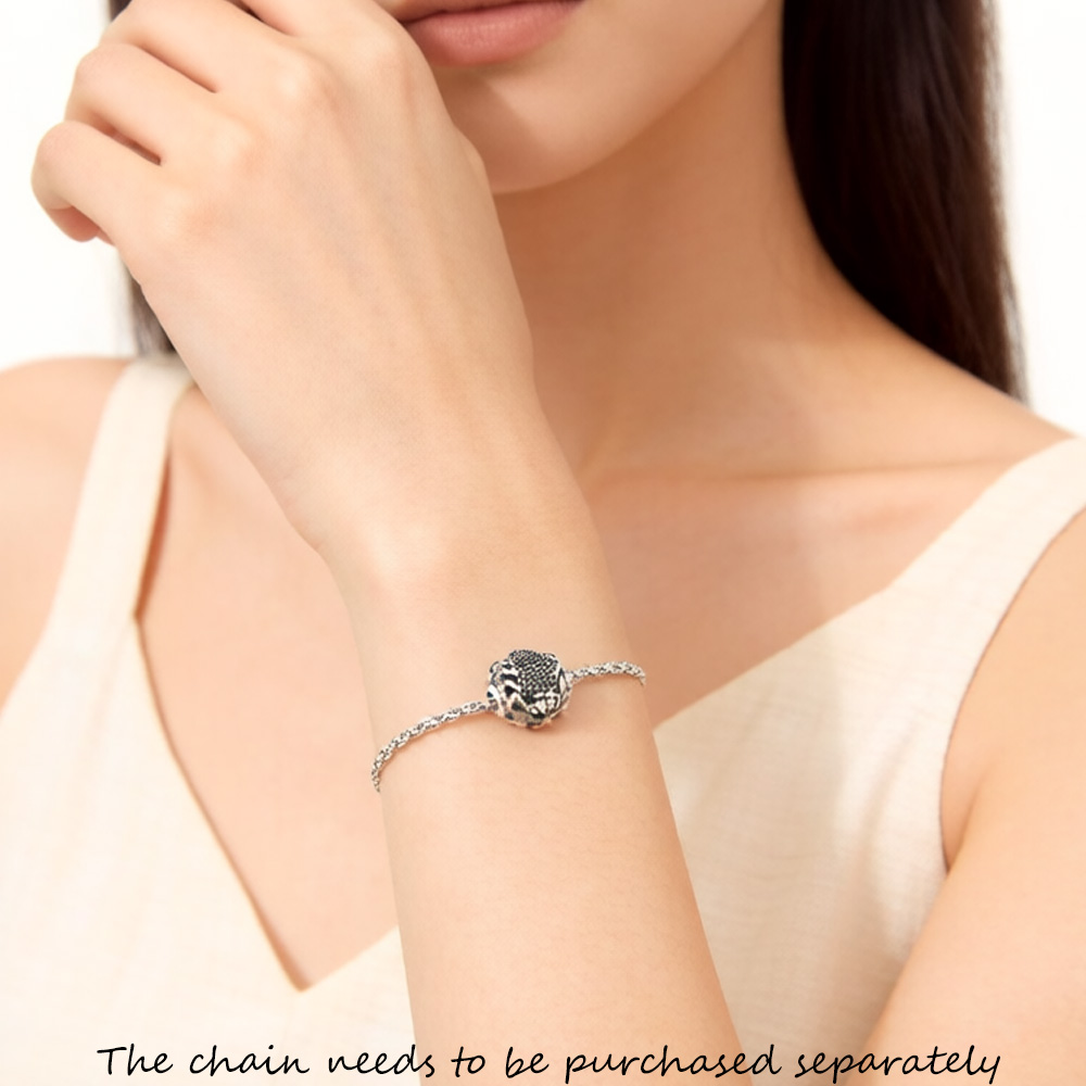 Black Scorpion Charm 5mm Hole  - Street Fashion Europe recension och pris