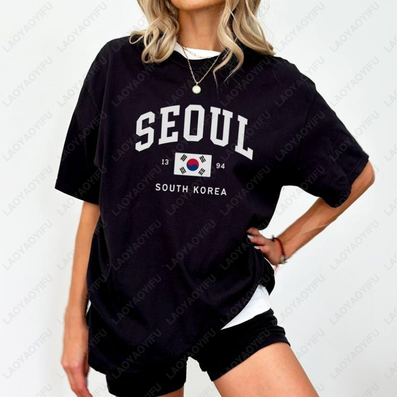 Seoul South Korean Flag Unisex - Street Fashion Of Seoul recension och pris