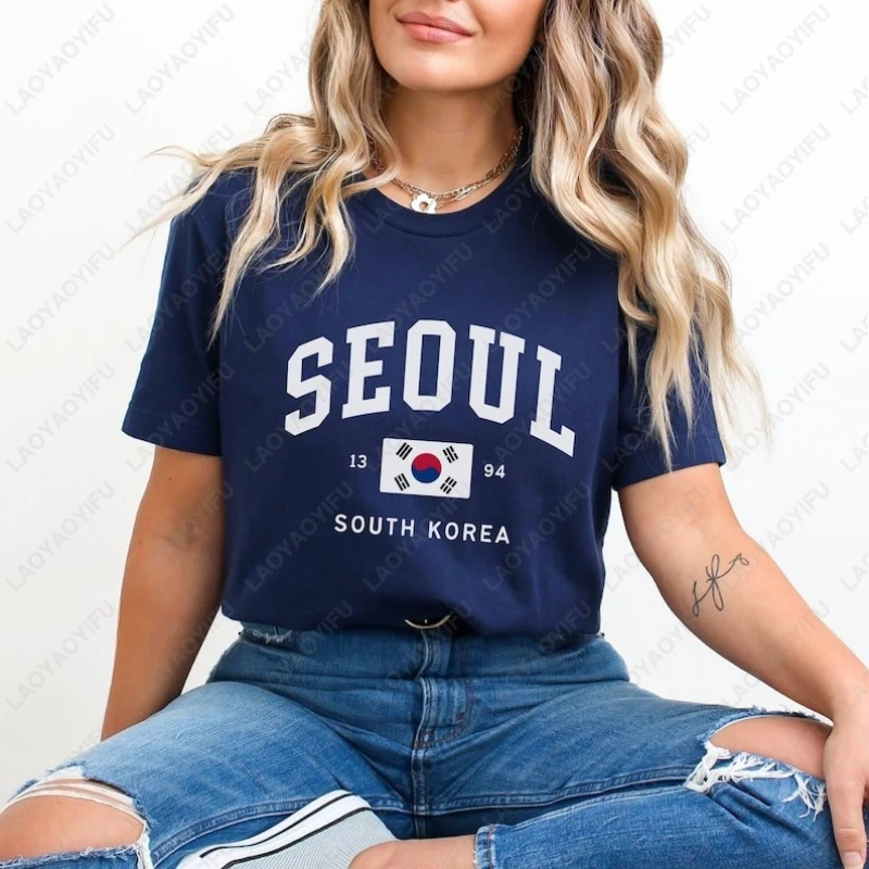 Seoul South Korean Flag Unisex - Street Fashion Of Seoul recension och pris