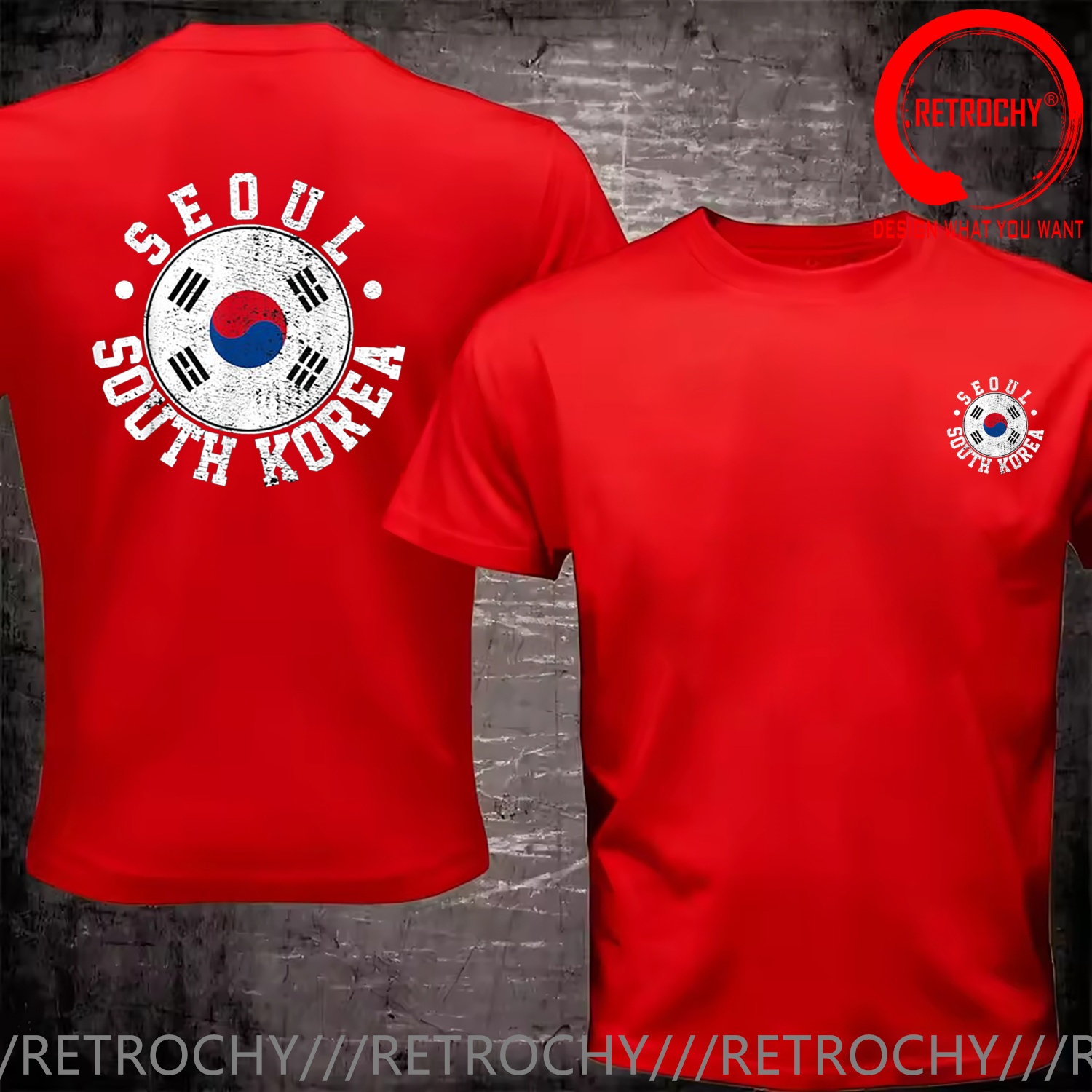 Funny Design Vintage Distresse - Street Fashion Of Seoul recension och pris
