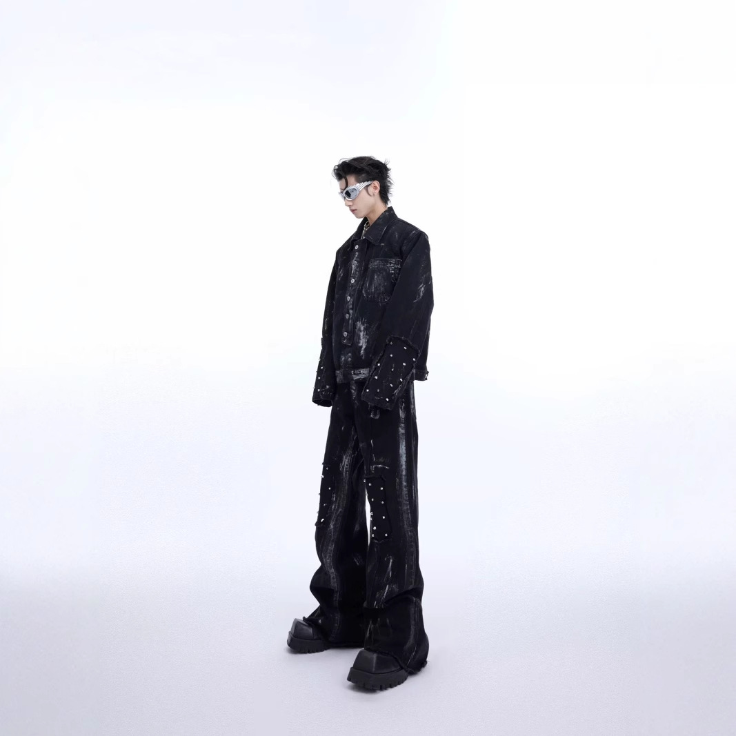 2025 New Vintage Men's Denim P - Street Fashion Japan 2025 recension och pris