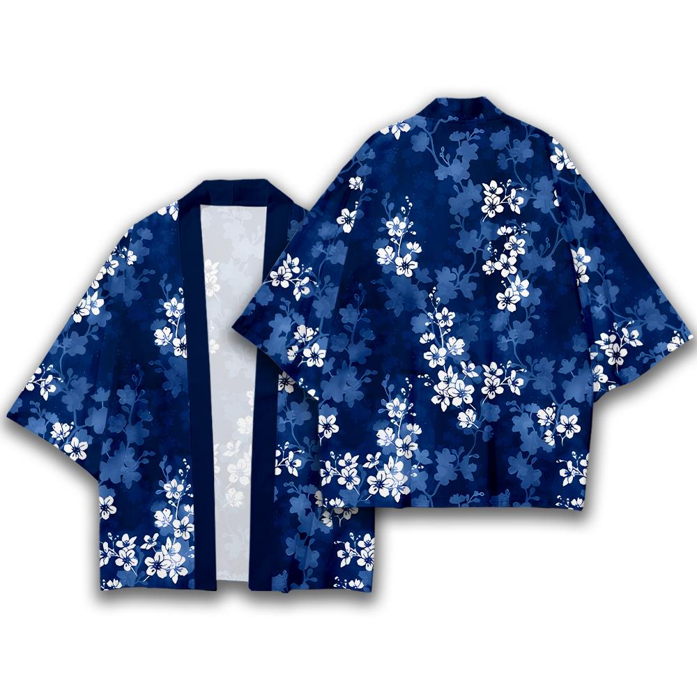 Cherry Blossom Pattern Japanes - Street Fashion Kimono recension och pris