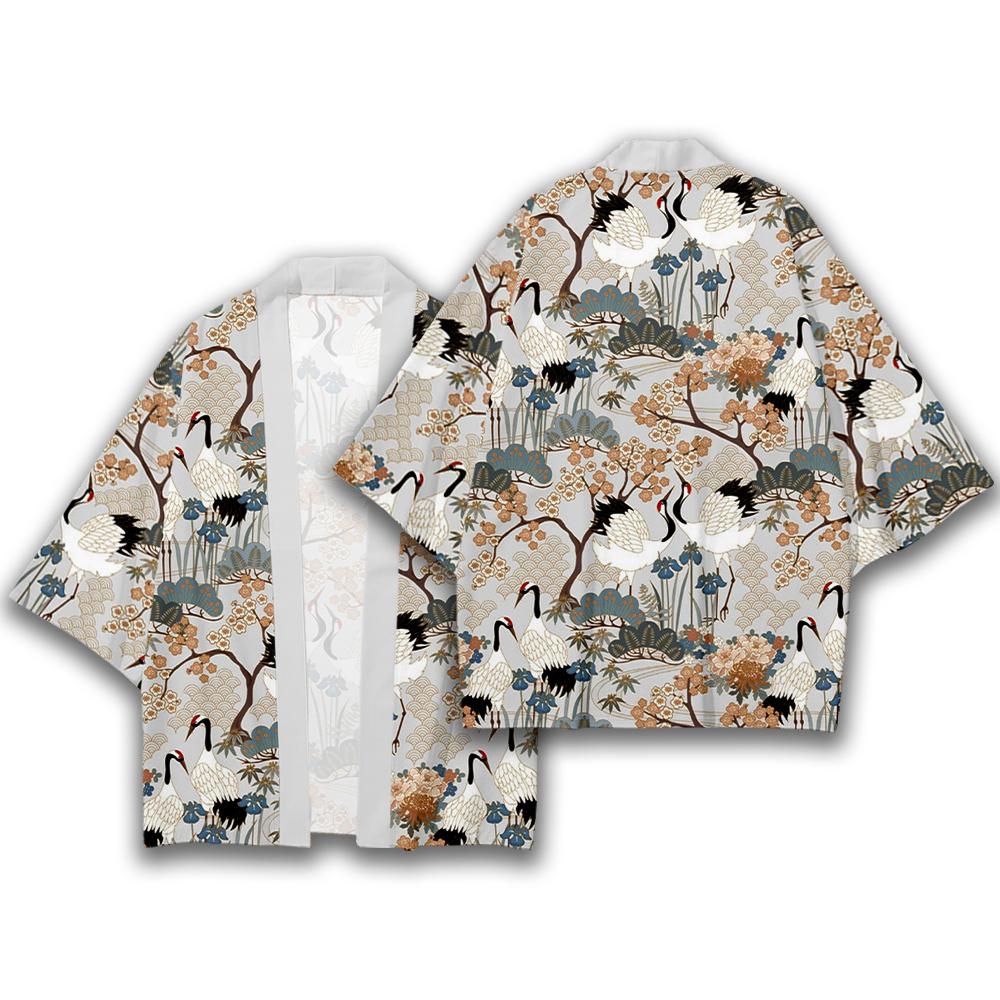Cherry Blossom Pattern Japanes - Street Fashion Kimono recension och pris