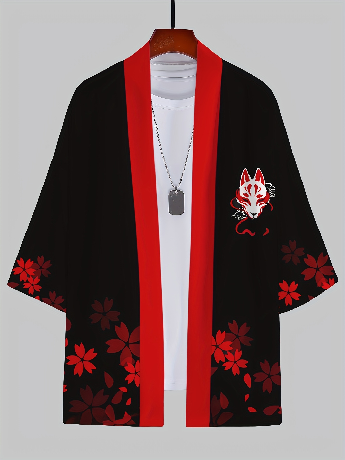 2026 Summer Men's Kimono 3D Pr - Street Fashion Kimono recension och pris