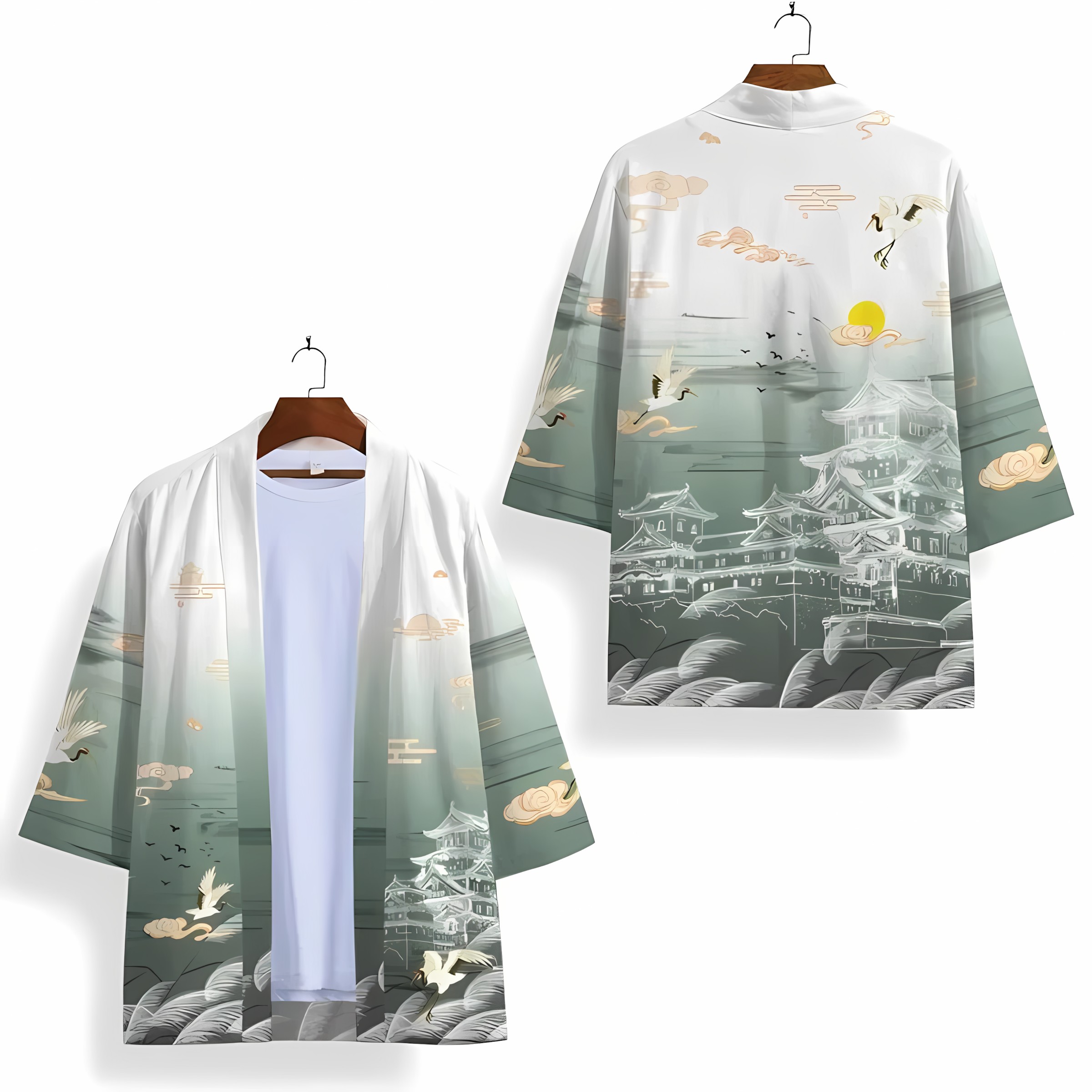 2026 Summer New Men's Kimono w - Street Fashion Kimono recension och pris