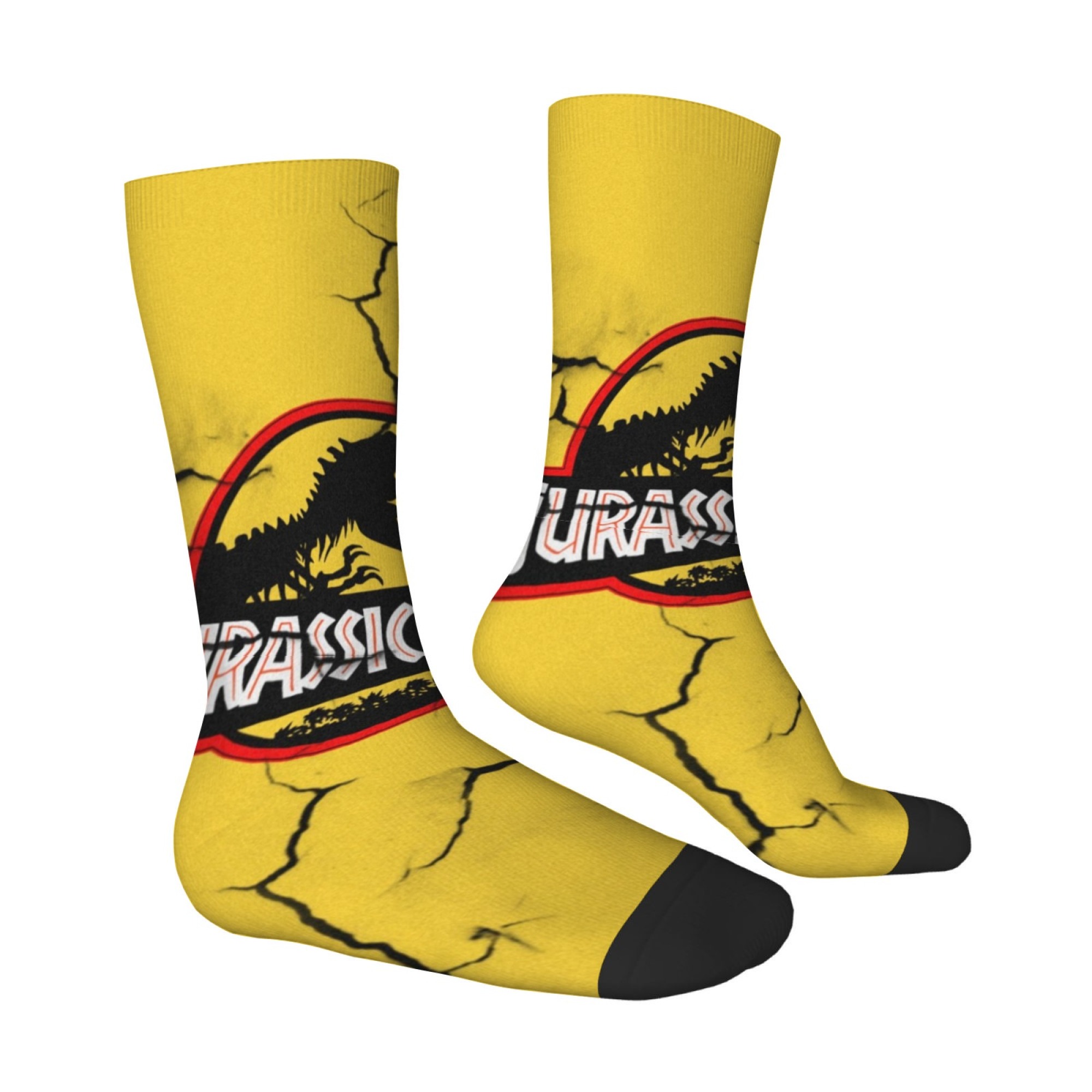 Jurassic Park Dinosaur Socks R - Street Fashion Style Youtube recension och pris