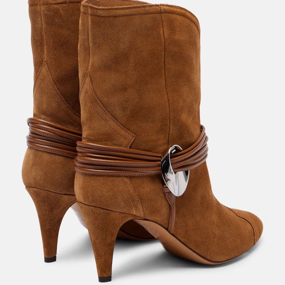 Women's Suede Western Ankle Bo - Street Fashion Look recension och pris