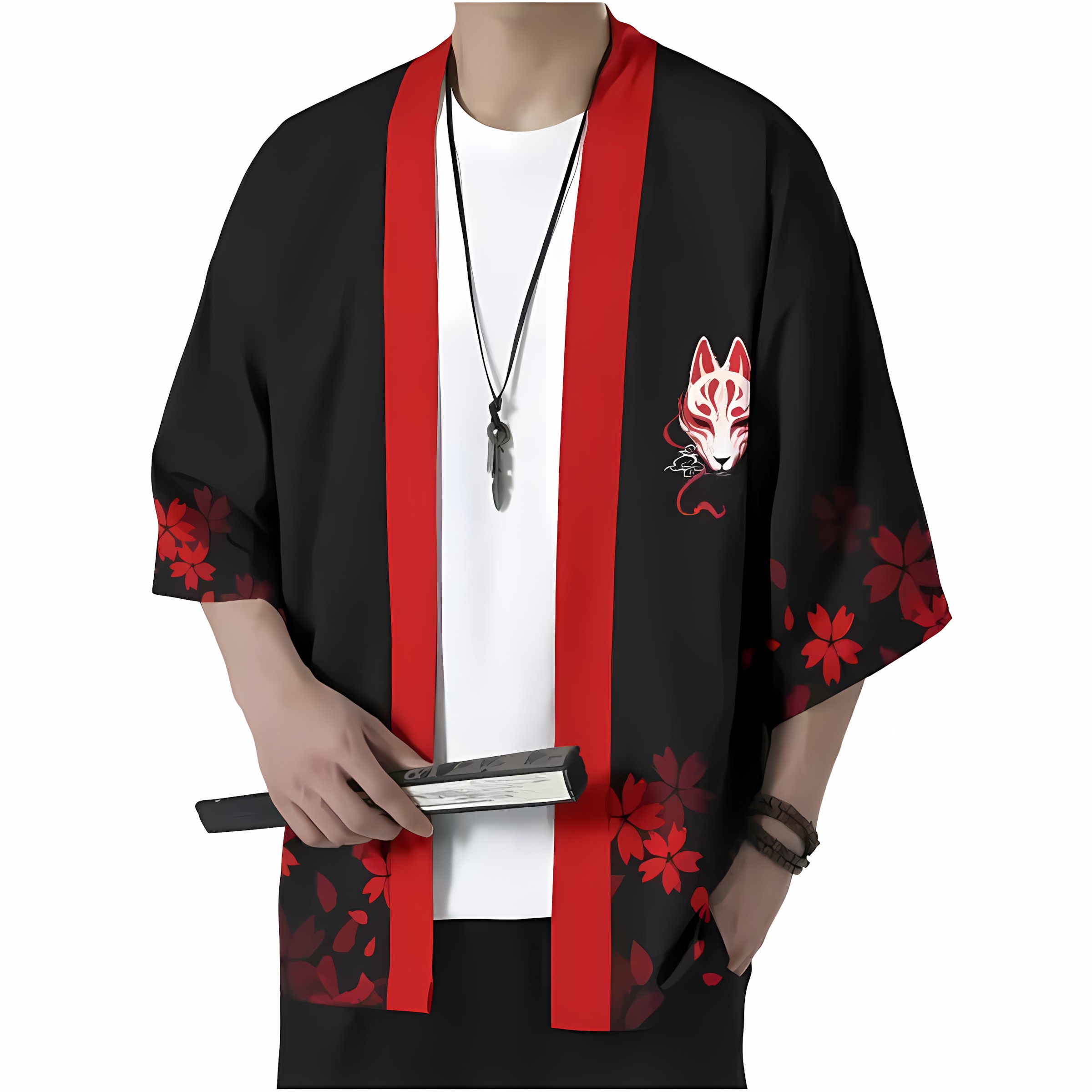 2026 Summer New Style Men's Ki - Street Fashion Kimono recension och pris