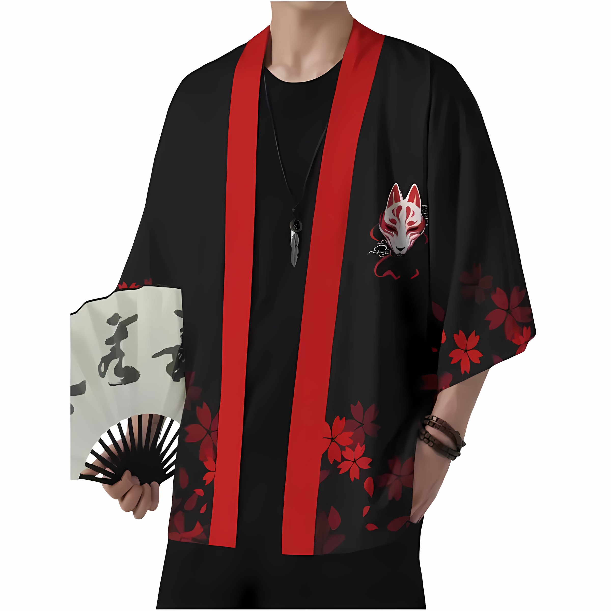 2026 Summer New Style Men's Ki - Street Fashion Kimono recension och pris
