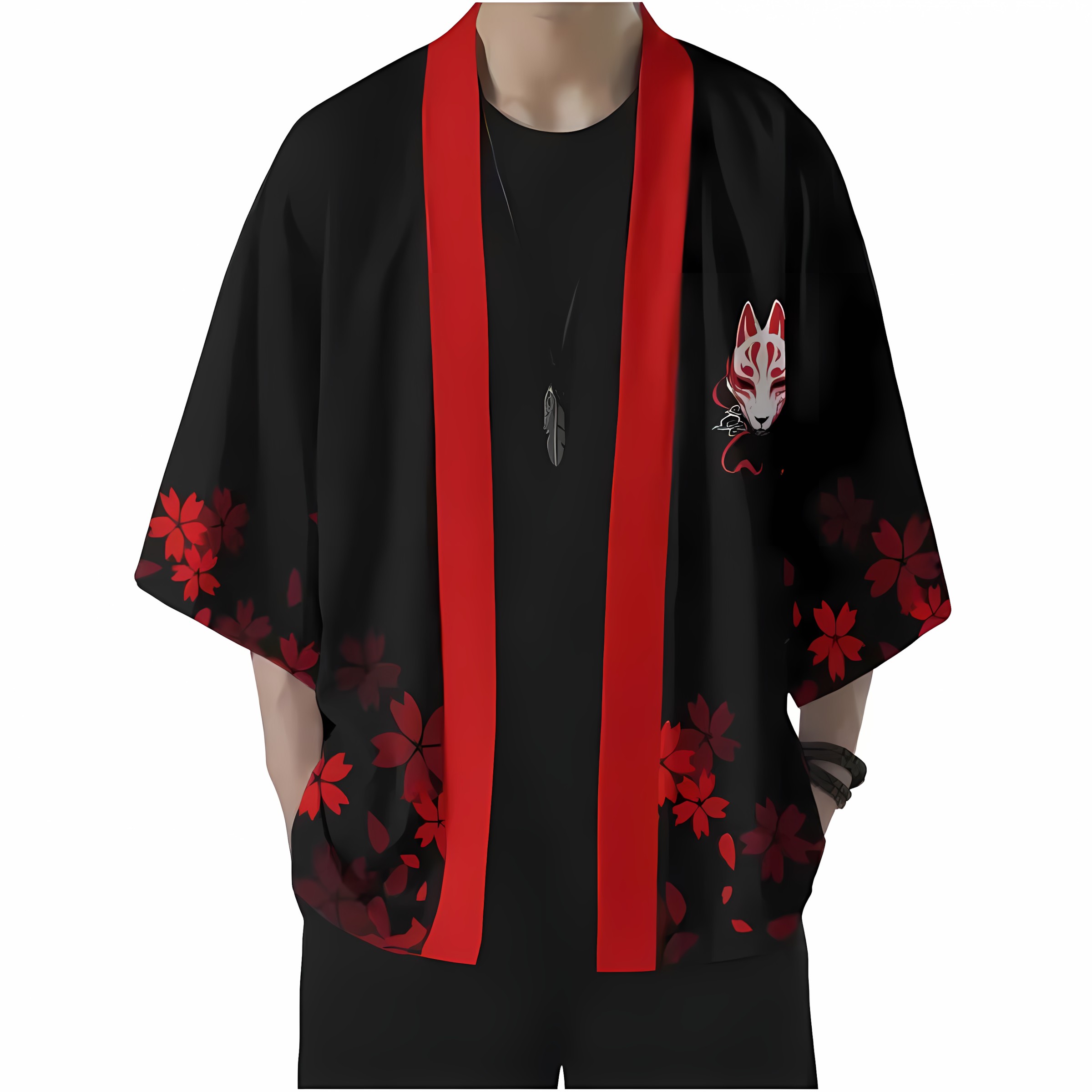 2026 Summer New Style Men's Ki - Street Fashion Kimono recension och pris