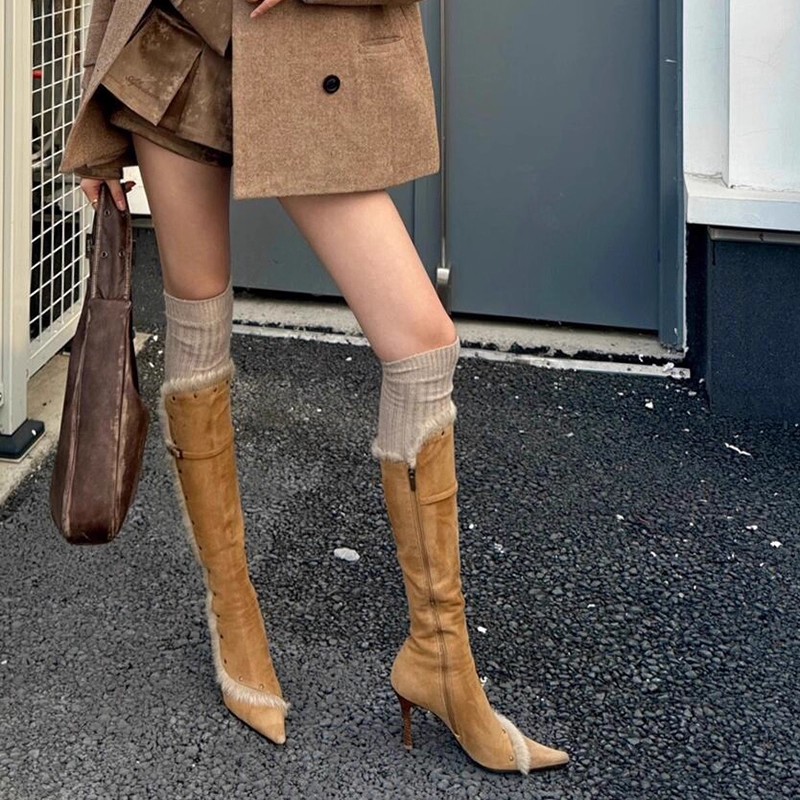Sharp pointed fashion boots fo - Street Fashion Style Youtube recension och pris