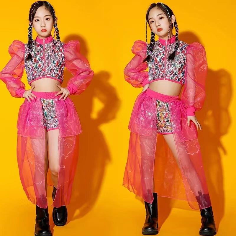 Girls' Jazz Dance Costume Sequ - Street Fashion Online recension och pris