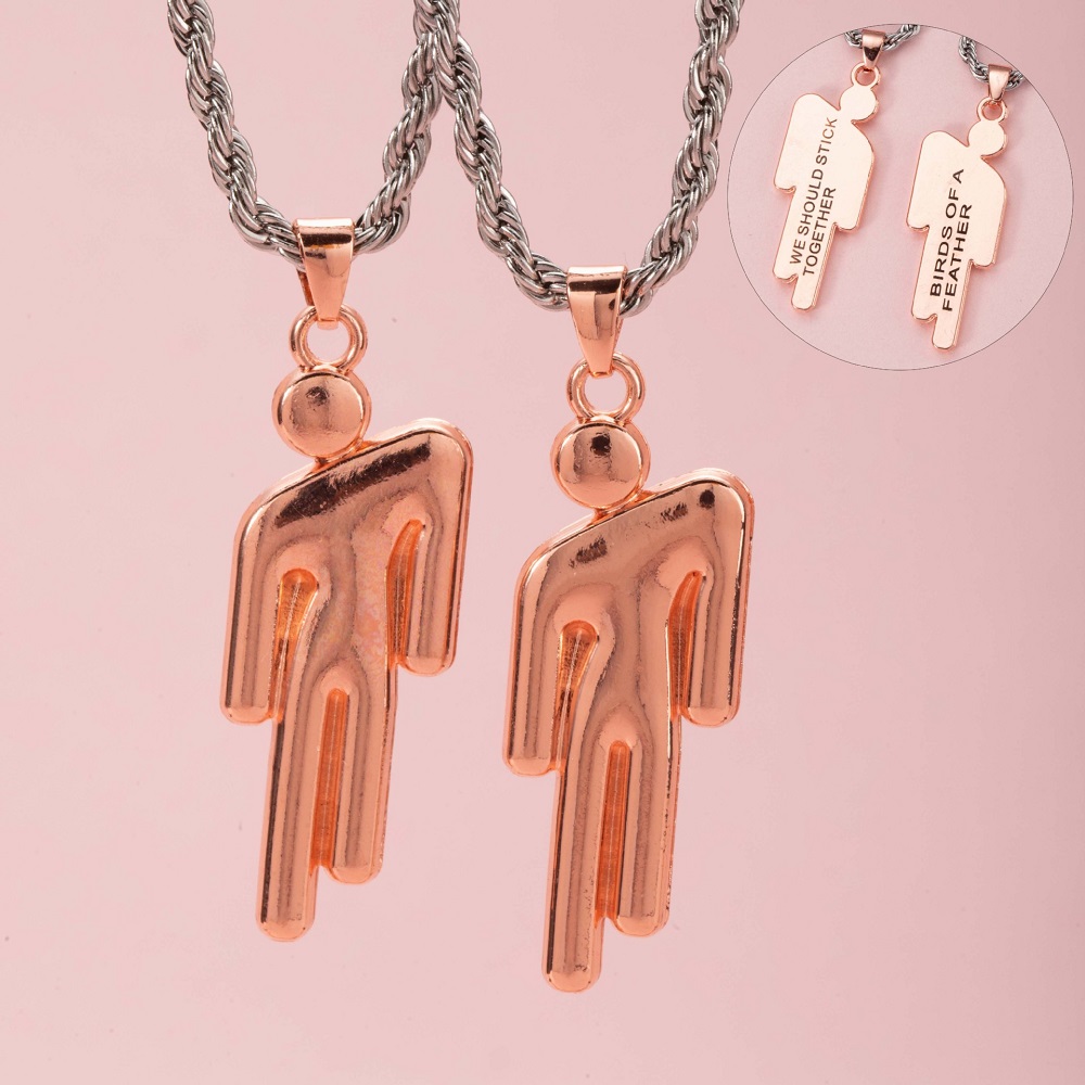 2Pcs Hip Hop Stainless Steel S - Fashion Street Singapore recension och pris