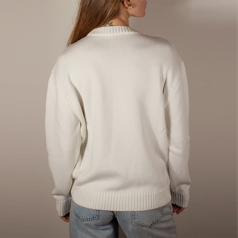 Spring Sweaters New Sweet Stre - Korean Street Fashion Female recension och pris