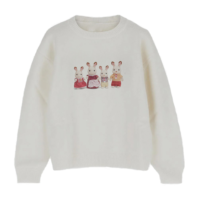 Spring Sweaters New Sweet Stre - Korean Street Fashion Female recension och pris