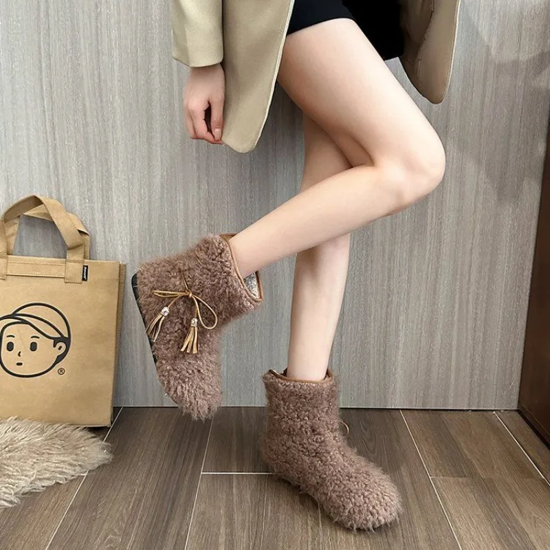 Solid Color Fleece-Lined White - Street Fashion Online recension och pris