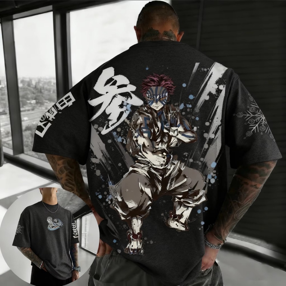 Summer Plus Size Demon Slayer  - Street Fashion Of Japan recension och pris