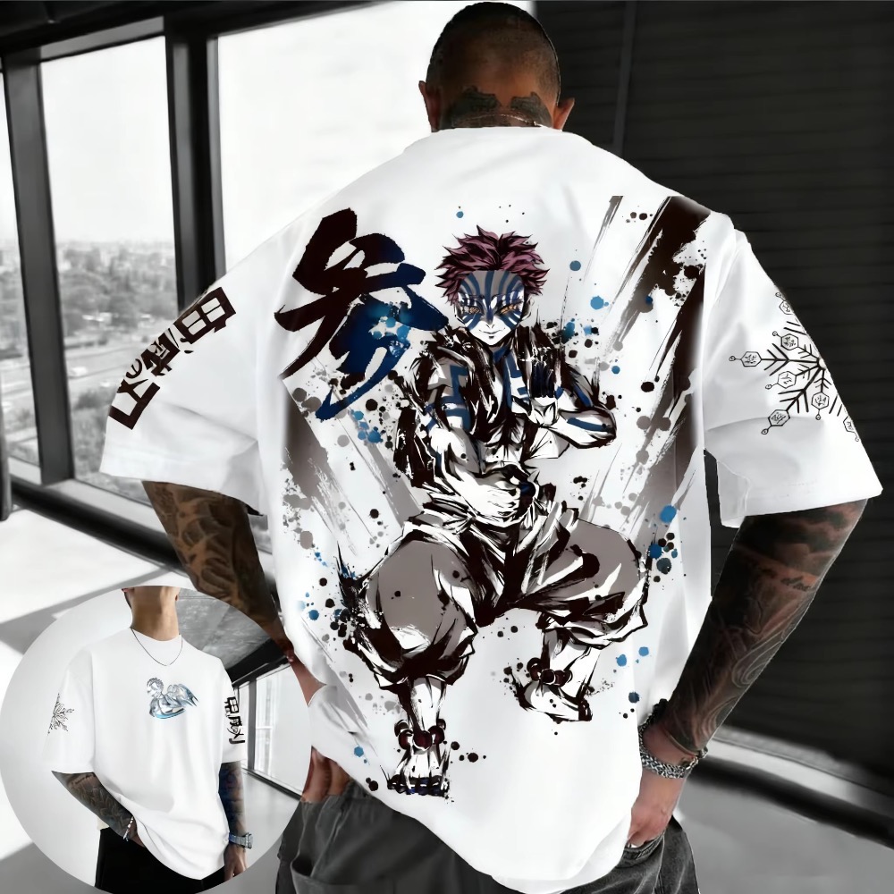 Summer Plus Size Demon Slayer  - Street Fashion Of Japan recension och pris