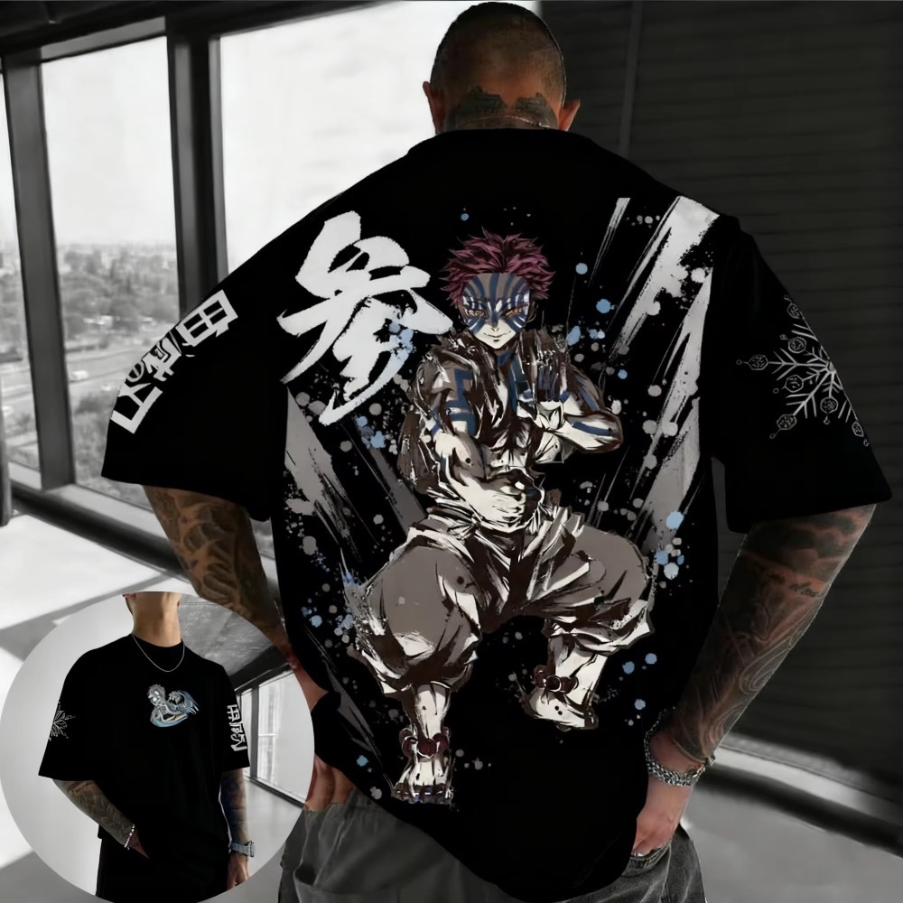 Summer Plus Size Demon Slayer  - Street Fashion Of Japan recension och pris