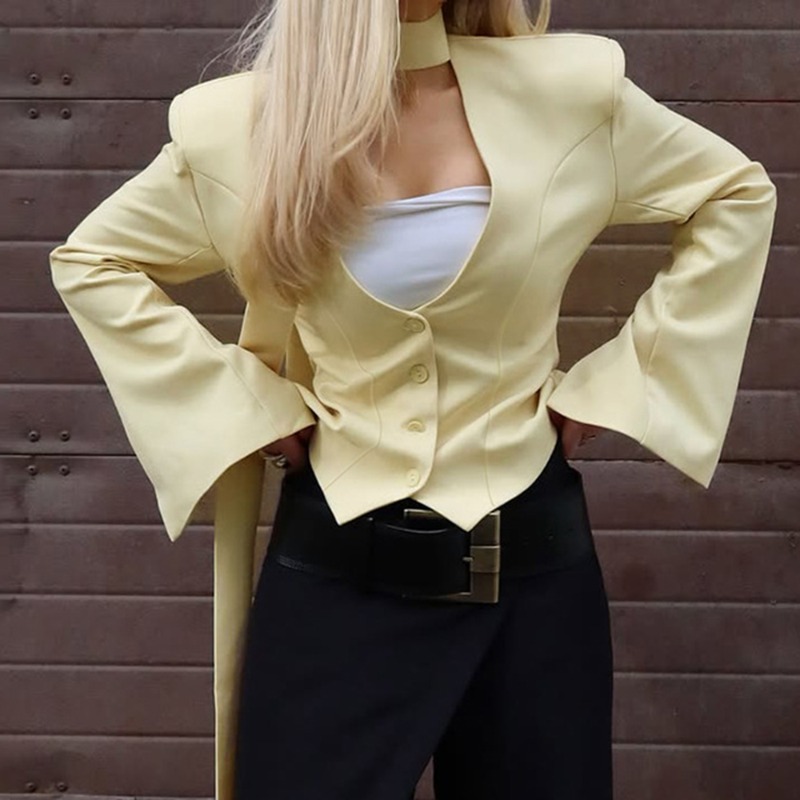 Tuularose Women Fashion Blazer - Street Fashion Look recension och pris