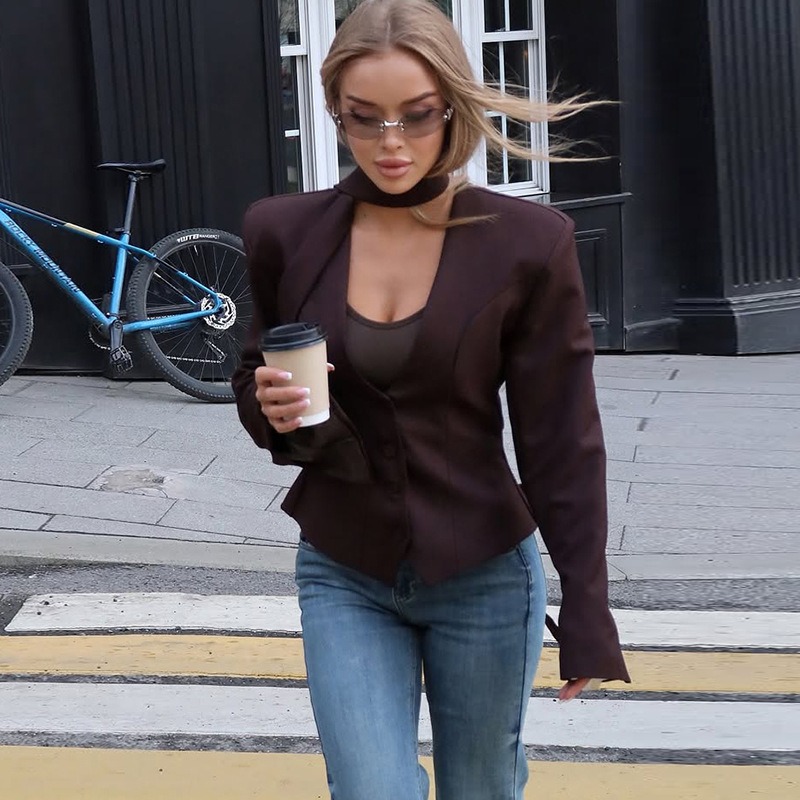 Tuularose Women Fashion Blazer - Street Fashion Look recension och pris