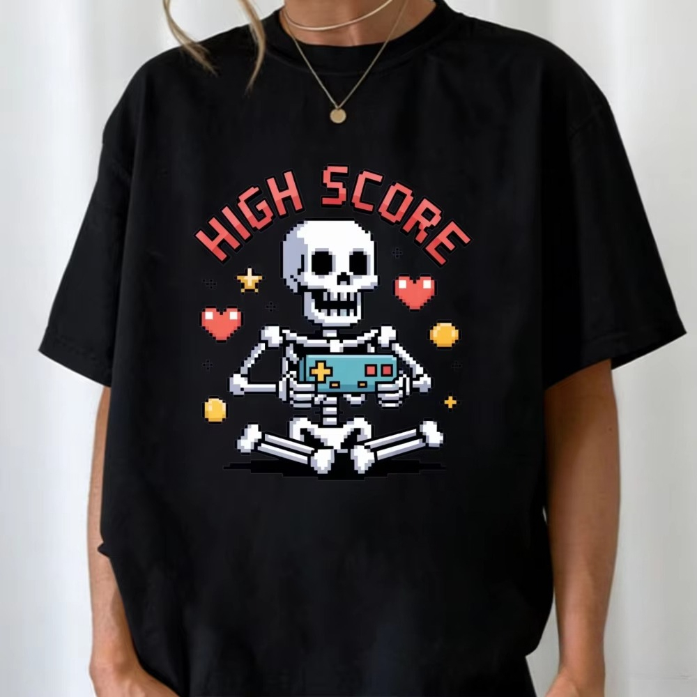 High Score Pixel Skeleton Tee  - Street Fashion Videos recension och pris