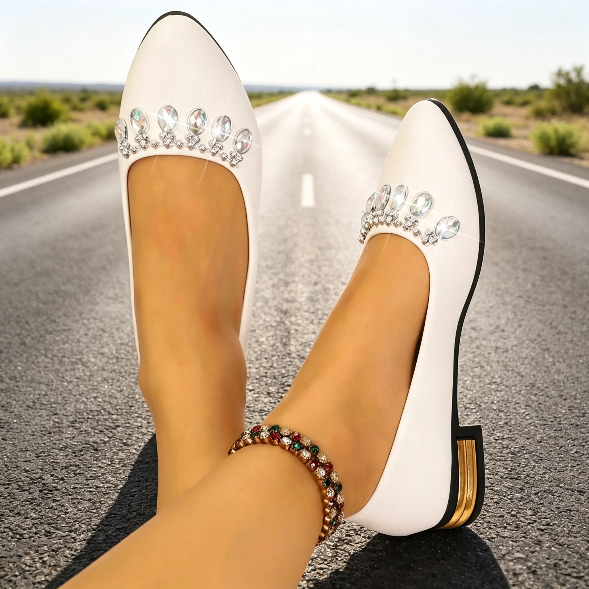 Women Flats Pointed Toe Ballet - Street Fashion Ladies recension och pris