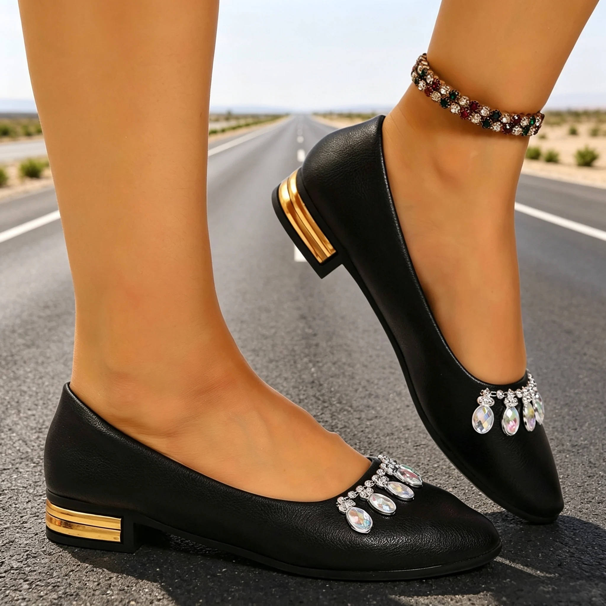 Women Flats Pointed Toe Ballet - Street Fashion Ladies recension och pris
