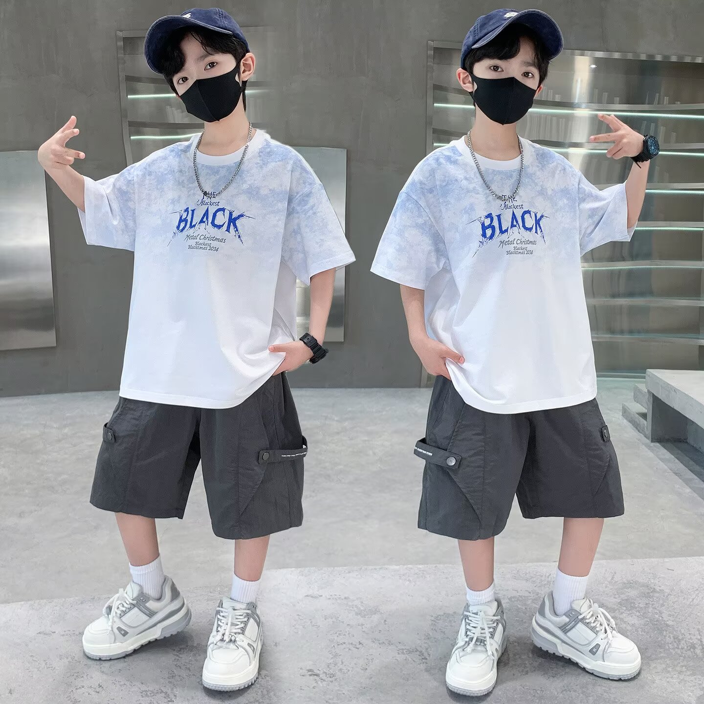 New Summer Boys Suit 120-170 J - Street Fashion Japan 2025 recension och pris