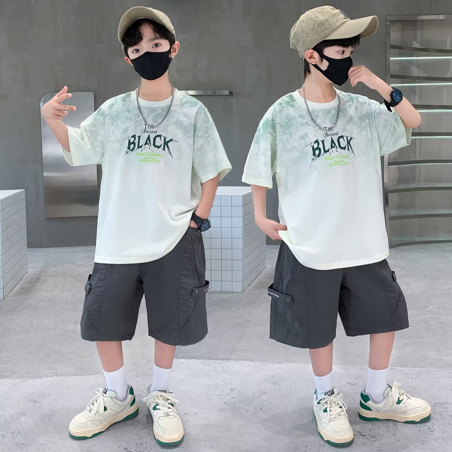 New Summer Boys Suit 120-170 J - Street Fashion Japan 2025 recension och pris
