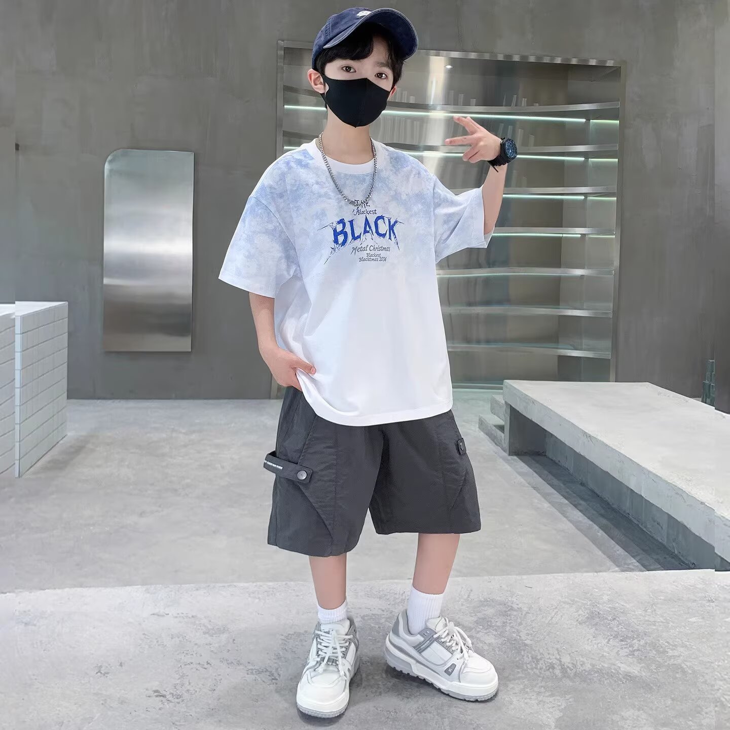 New Summer Boys Suit 120-170 J - Street Fashion Japan 2025 recension och pris