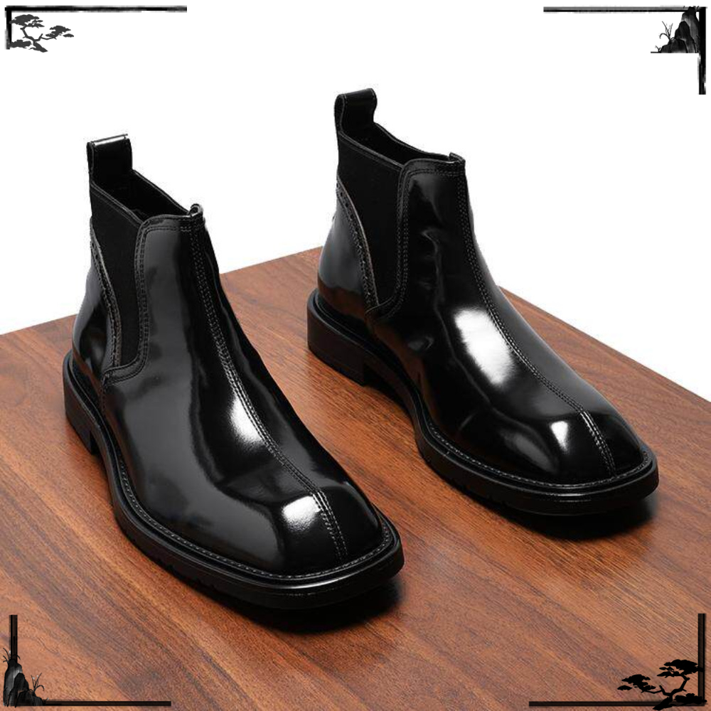 Genuine Leather Boots for Men  - Street Fashion Online recension och pris