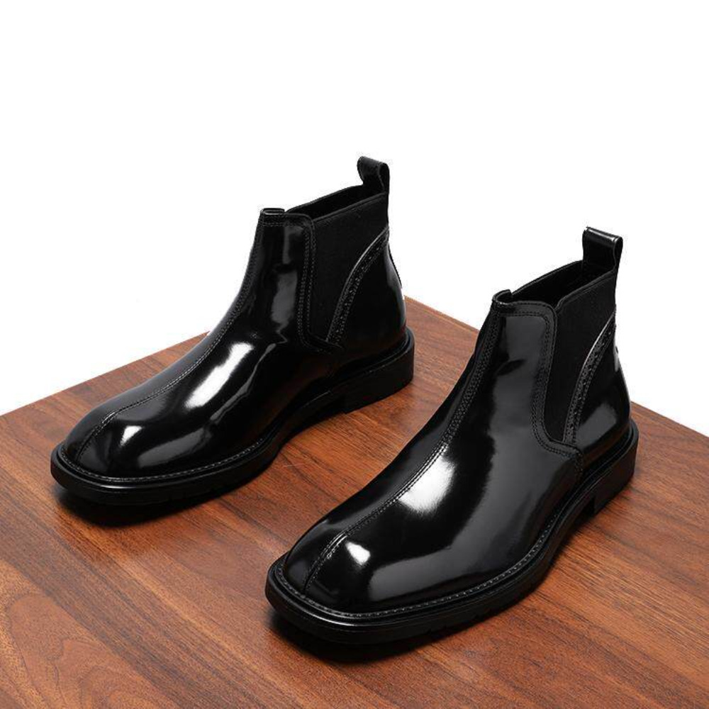 Genuine Leather Boots for Men  - Street Fashion Online recension och pris