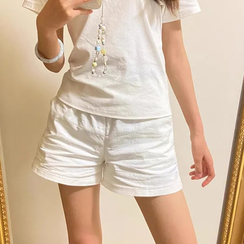 High Waist Cotton Shorts Women - Korean Street Fashion Female recension och pris