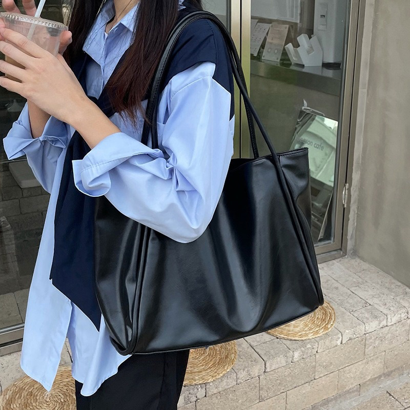 2026 Women New Vintage Shoulde - Korean Street Fashion Female recension och pris