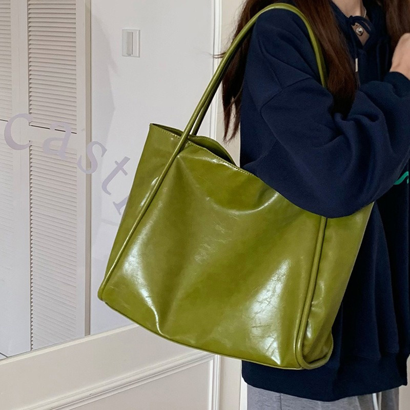 2026 Women New Vintage Shoulde - Korean Street Fashion Female recension och pris
