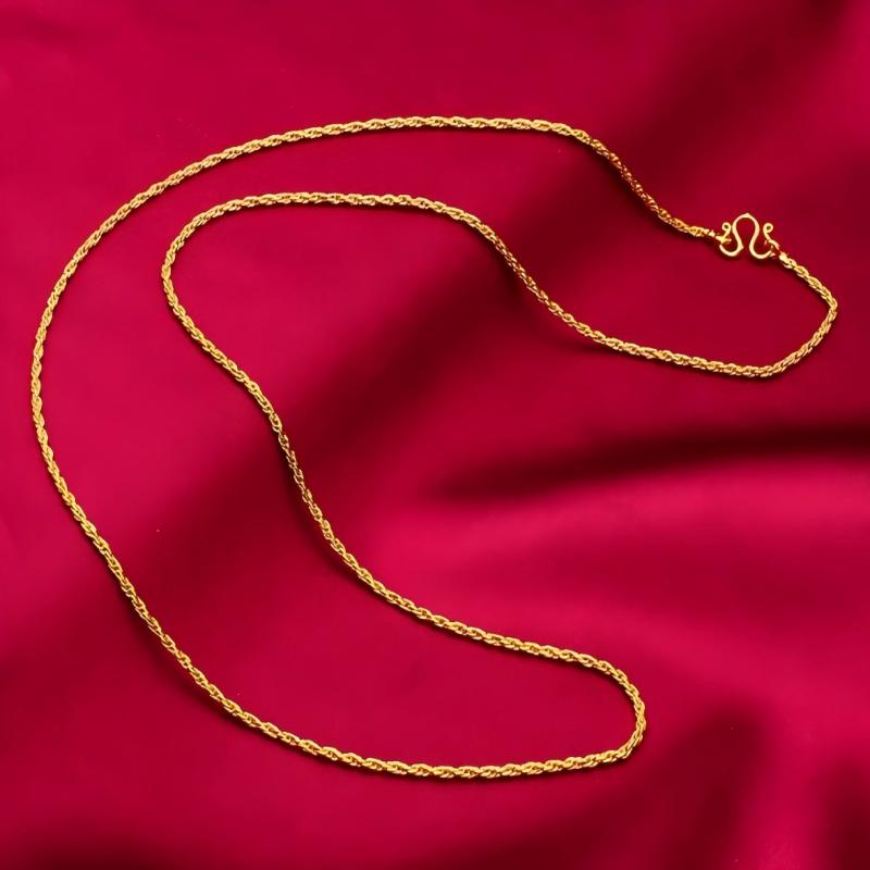 Hip Hop 2mm Twisted Rope 24K G - Fashion Street Singapore recension och pris