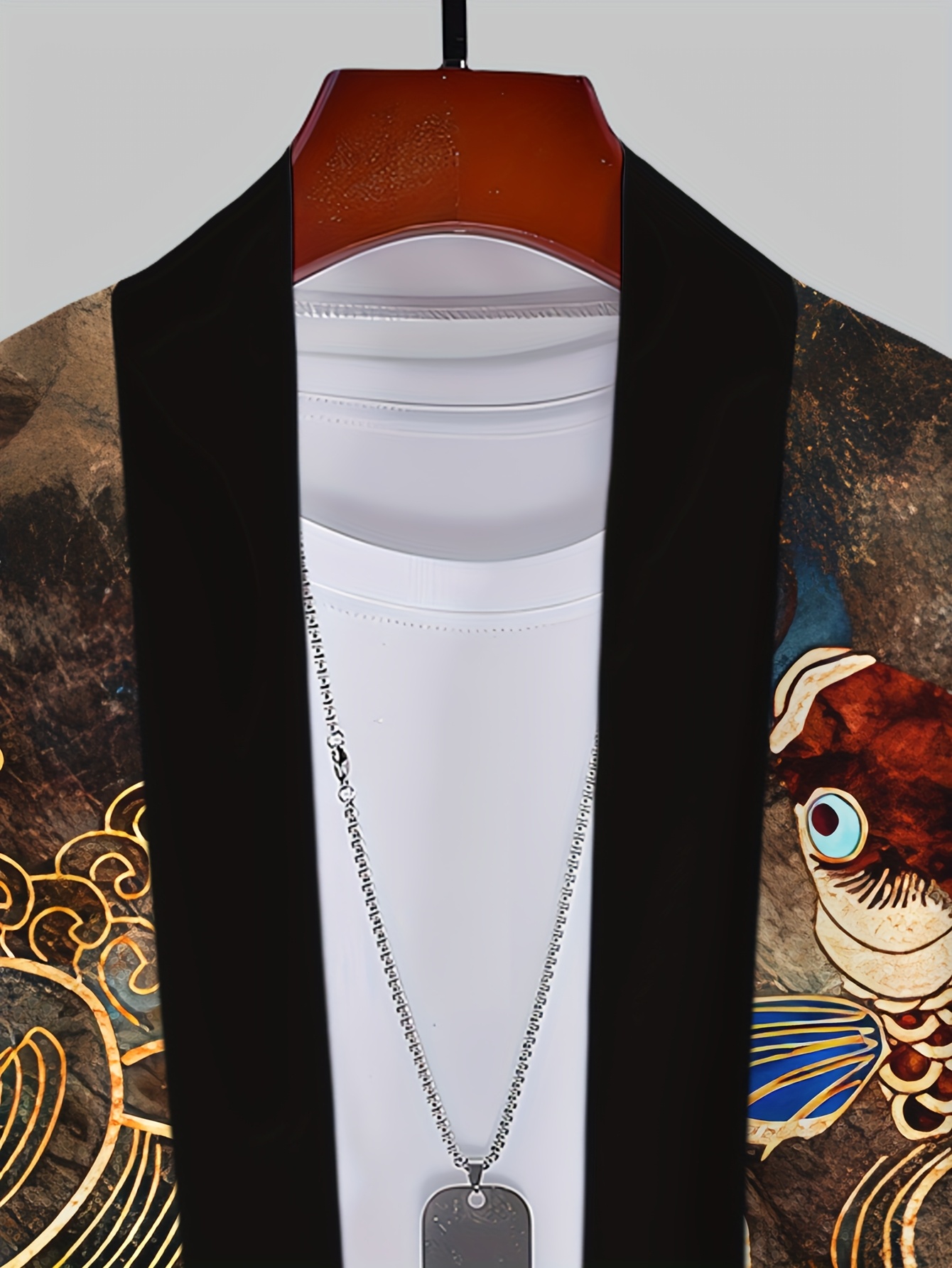 2026 Summer Men's Kimono 3D Pr - Street Fashion Kimono recension och pris
