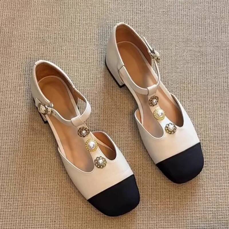 Women Square Toe Heeled Sandal - Street Fashion Designers recension och pris