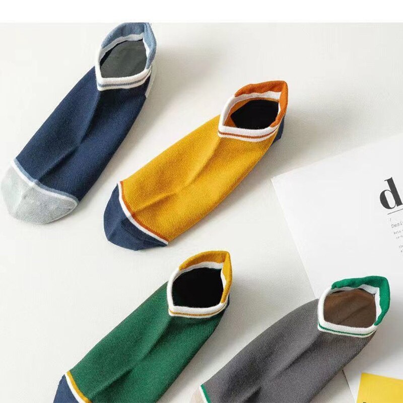 5 Pairs Man Short Socks Fashio - Street Fashion Style Youtube recension och pris