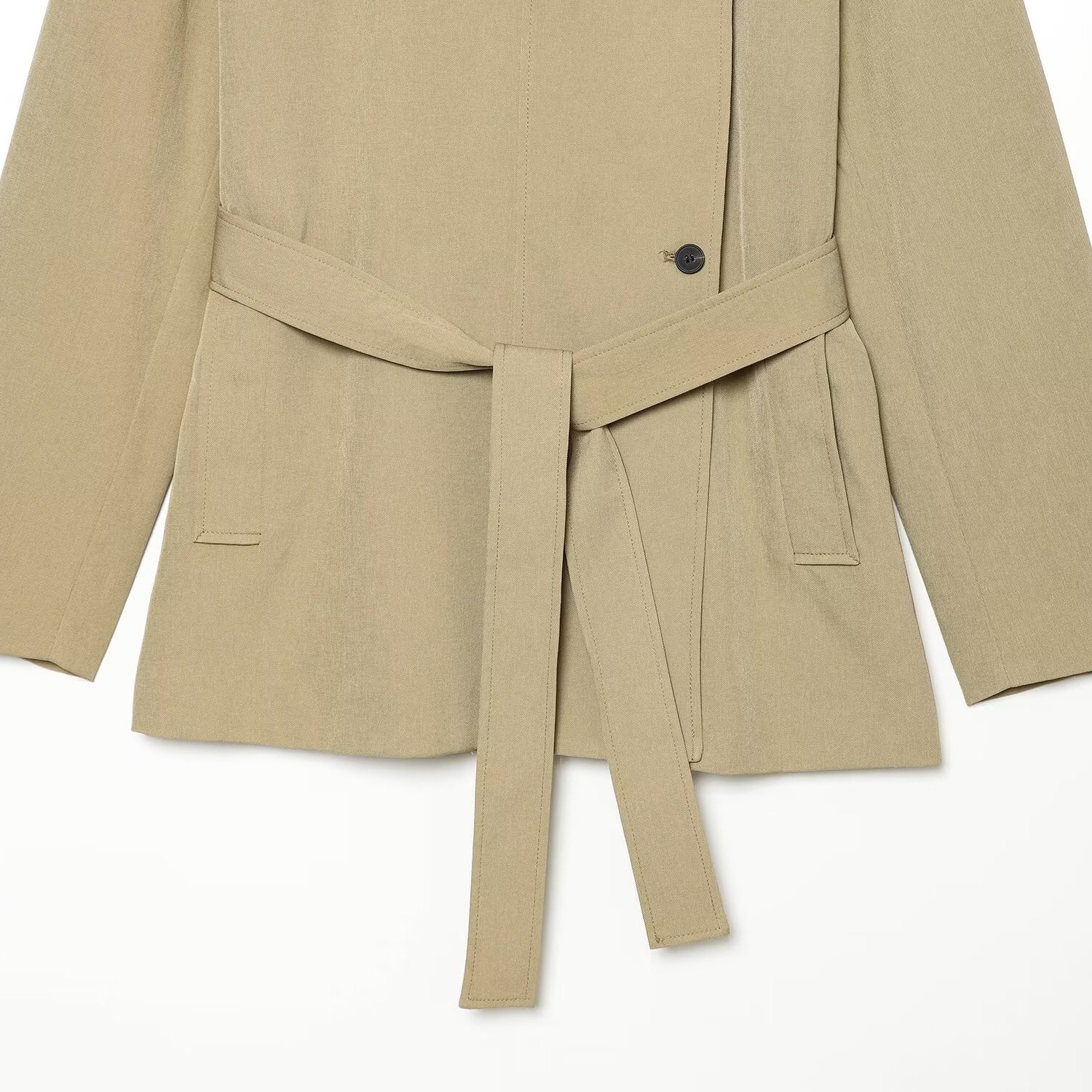 Fashionable Belted Street Styl - Street Fashion Online recension och pris