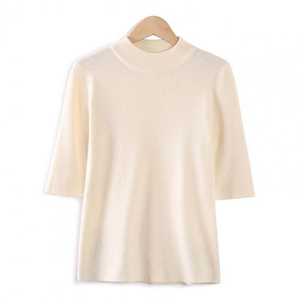 Summer Knitted Sweater Short S - Korean Street Fashion Female recension och pris