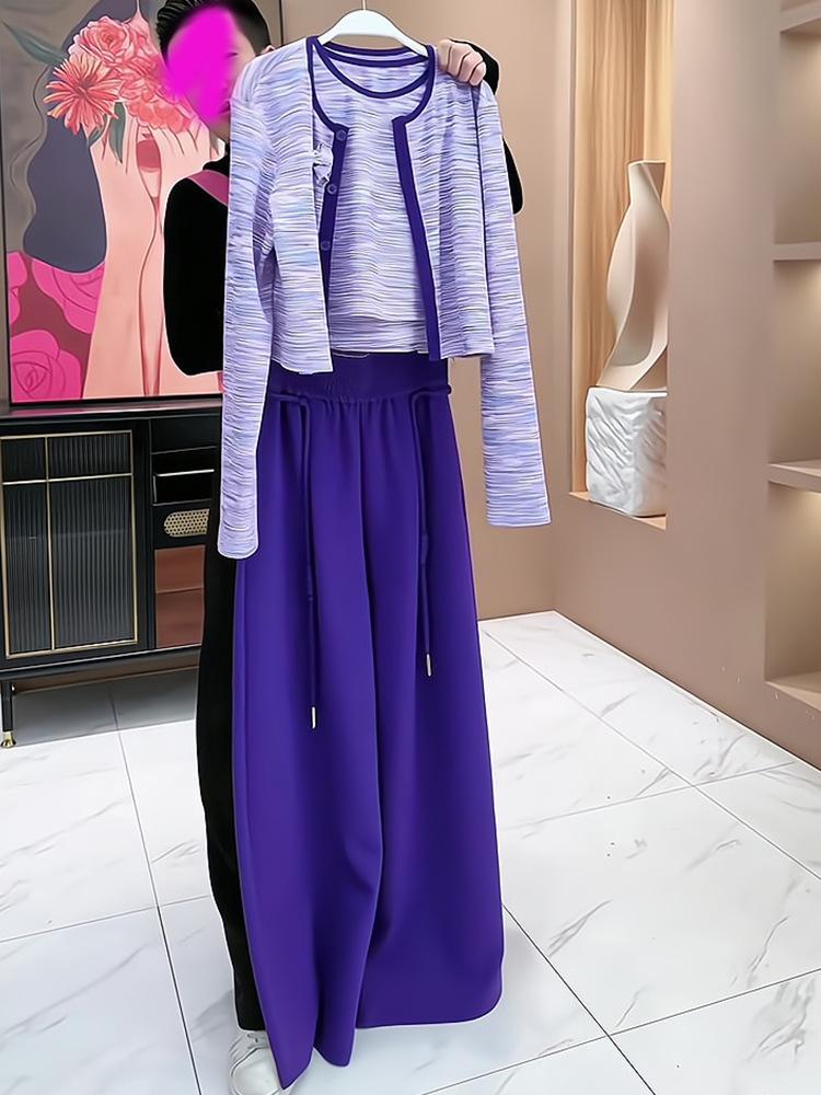 Fashionable Wide Leg Pants Set - Street Fashion Online recension och pris
