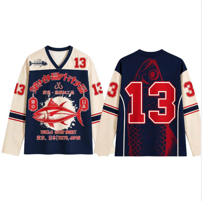 Retro Japanese style 3D printe - Street Fashion Tshirt recension och pris