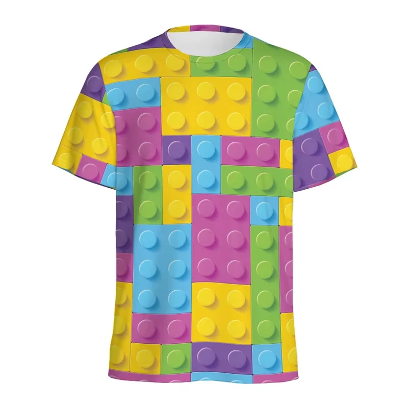 Retro Building Block 3D Printe - Street Fashion Videos recension och pris
