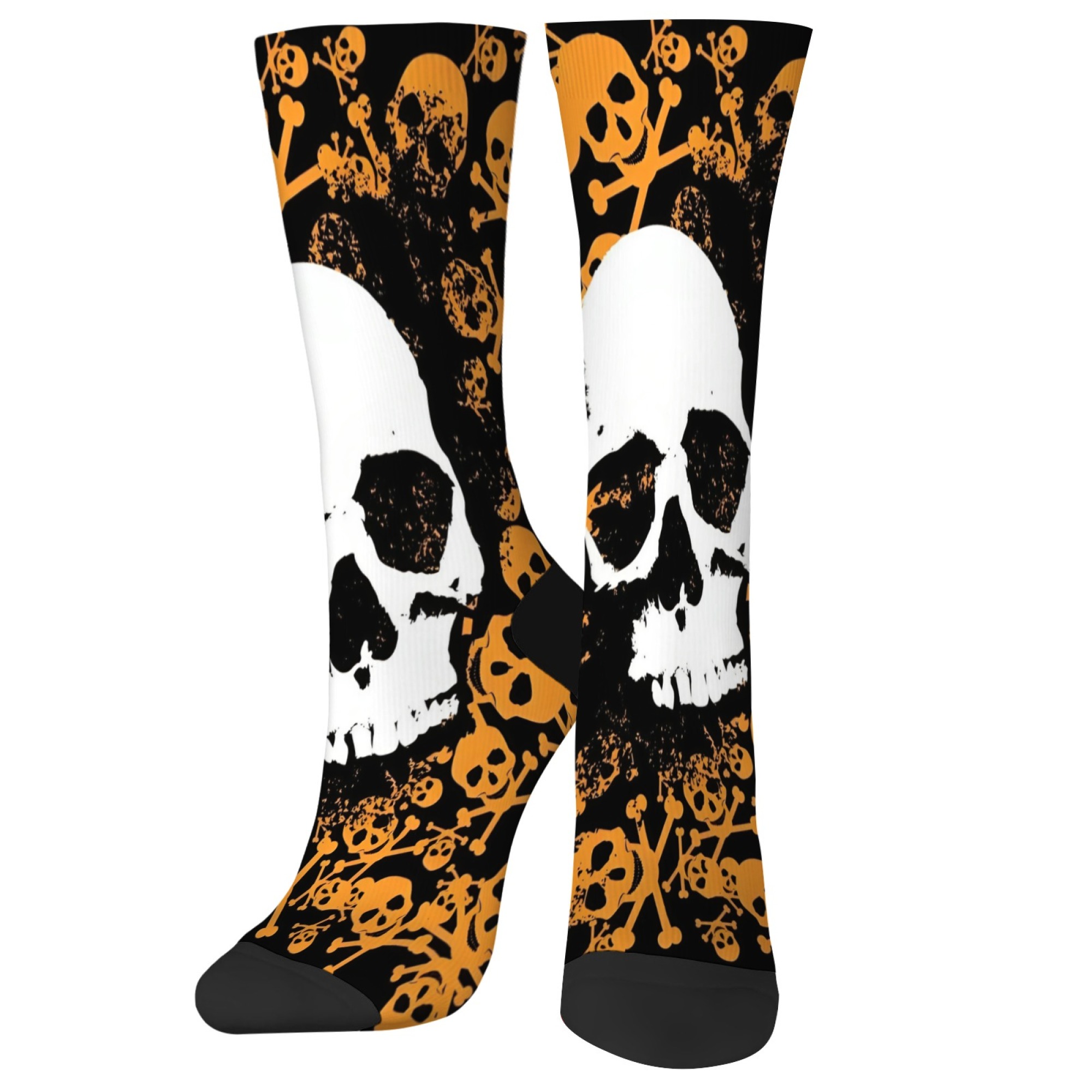 Pirate Skull Socks Non-slip El - Street Fashion Style Youtube recension och pris