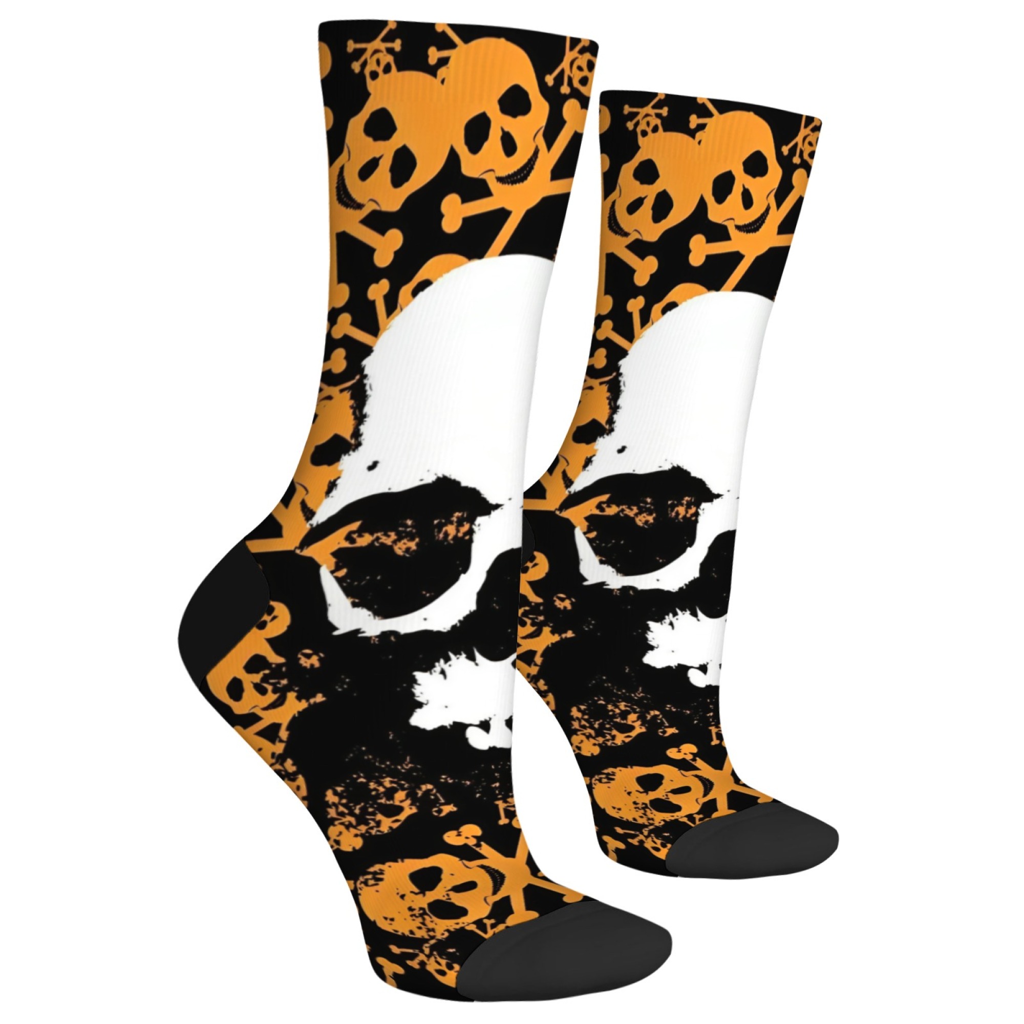Pirate Skull Socks Non-slip El - Street Fashion Style Youtube recension och pris