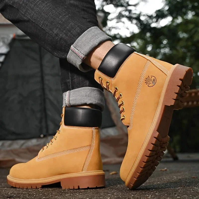Boots Men High Top Boots High  - Mesh Top Layering recension och pris