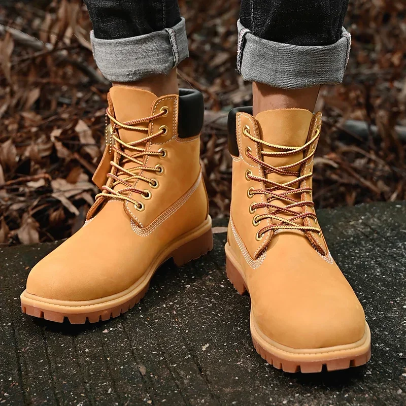 Boots Men High Top Boots High  - Mesh Top Layering recension och pris
