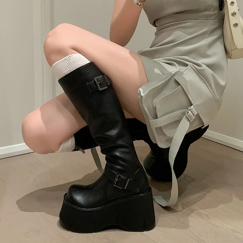 Women's Knee-high Boots Classi - Street Fashion Style Youtube recension och pris